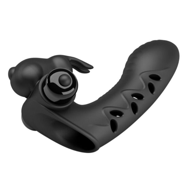 Pretty Love Vance — Finger Vibrator, Silicone, Black — Clitoral Stimulators — view 8
