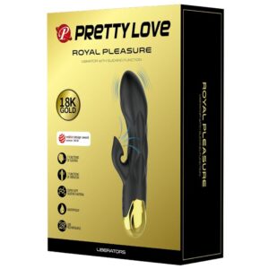 Pretty Love — Rabbit Vibrator, Rechargeable, Black — Rabbit Vibrators — view 2