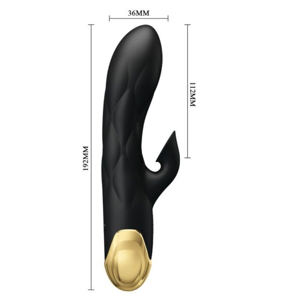 Pretty Love — Rabbit Vibrator, Rechargeable, Black — Rabbit Vibrators — view 5