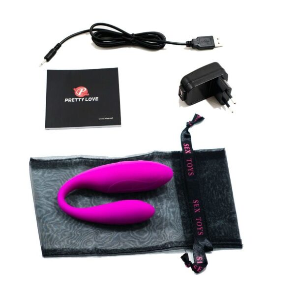 Pretty Love Fascination — Couples Vibrator, Rechargeable, Lilac — Clitoral Stimulators — view 11