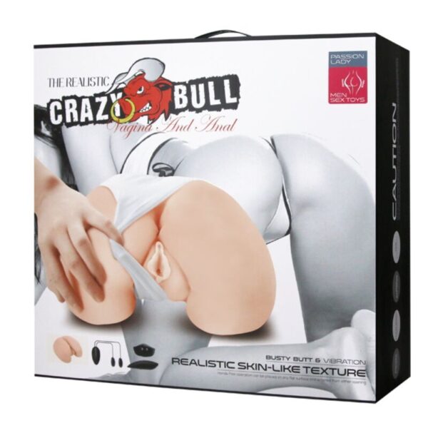 Crazy Bull Double Hole — Vibrating Masturbator — Vibrating Strokers — view 13