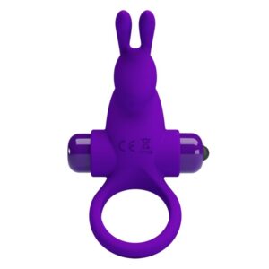 Pretty Love Ring I — Vibrating Cock Ring, Purple — Cock Rings