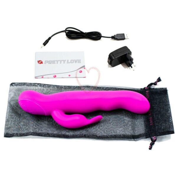 Pretty Love Hale — Rotating Vibrator, Rechargeable, Lilac — Clitoral Stimulators — view 9