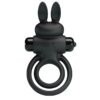 Pretty Love Ring III — Vibrating Cock Ring, Black — Cock Rings