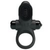 Pretty Love Ring II — Vibrating Cock Ring, Black — Cock Rings