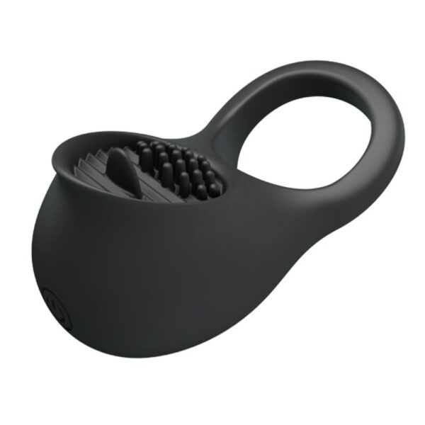 Pretty Love — Vibrating Cock Ring, Rechargeable, Tongue — Cock Rings — view 7