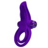 Pretty Love — Vibrating Cock Ring, Silicone, Purple — Cock Rings