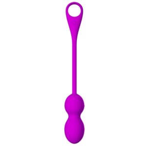 Pretty Love Elvira — Vibrating Kegel Balls, Rechargeable, Purple — App-Controlled Sex Toys — view 2
