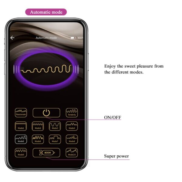 Pretty Love Elvira — Vibrating Kegel Balls, Rechargeable, Pink — App-Controlled Sex Toys — view 12