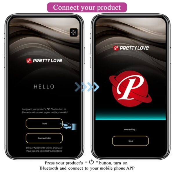 Pretty Love Elvira — Vibrating Kegel Balls, Rechargeable, Pink — App-Controlled Sex Toys — view 10