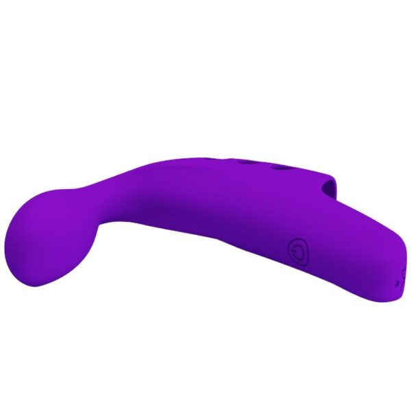 Pretty Love Gorgon — Finger Vibrator, Silicone, Purple — Clitoral Stimulators — view 8