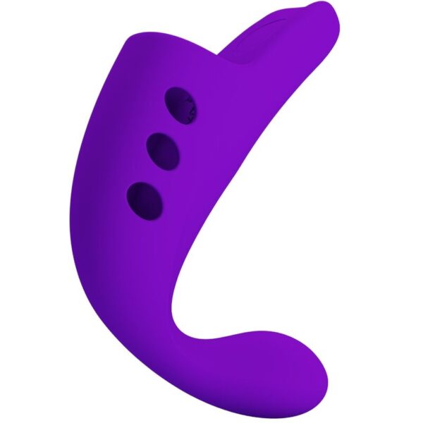 Pretty Love Gorgon — Finger Vibrator, Silicone, Purple — Clitoral Stimulators — view 7
