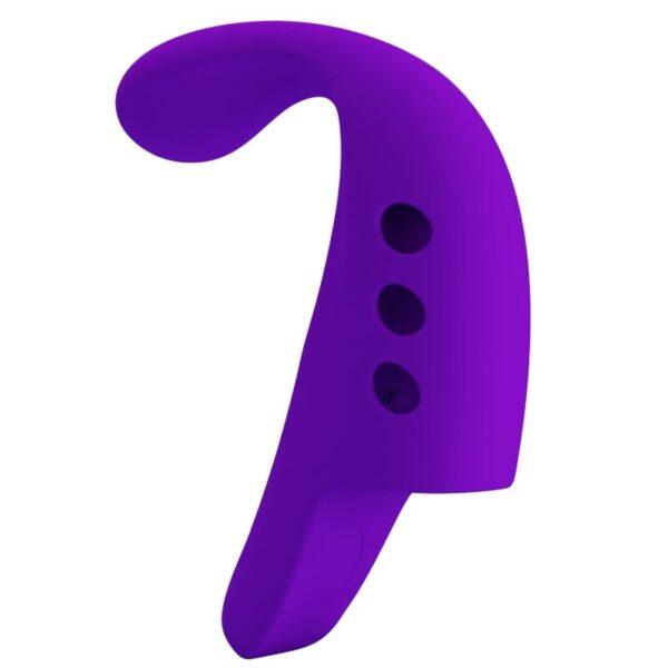 Pretty Love Gorgon — Finger Vibrator, Silicone, Purple — Clitoral Stimulators — view 4