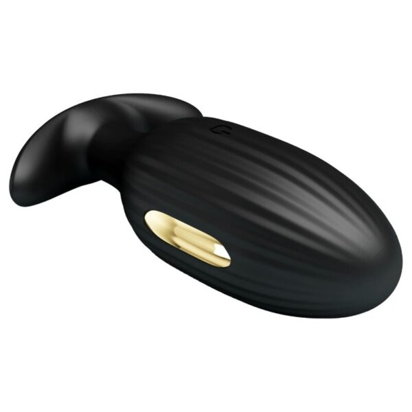 Pretty Love Jefferson — Vibrating Butt Plug, Black — Anal — view 4