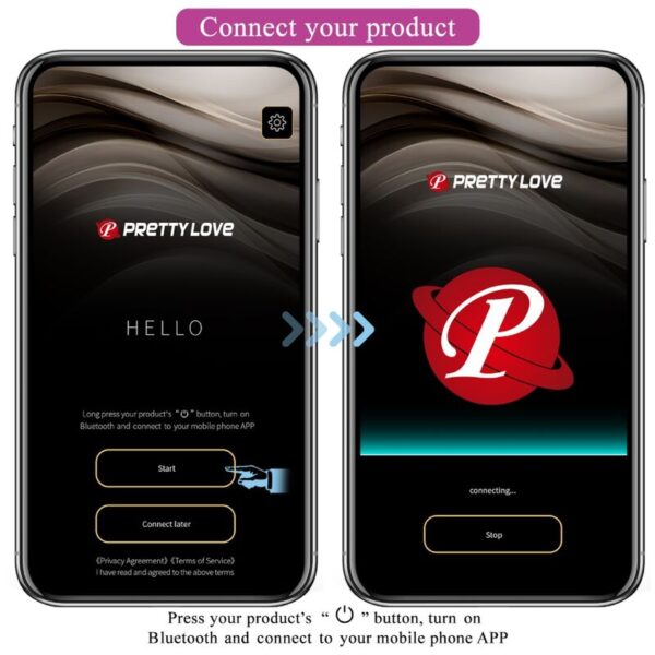 Pretty Love Jefferson — Vibrating Butt Plug, Black — Anal — view 10
