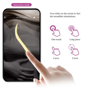 Pretty Love Nymph — Vibrating Egg, Purple — App-Controlled Sex Toys — view 4