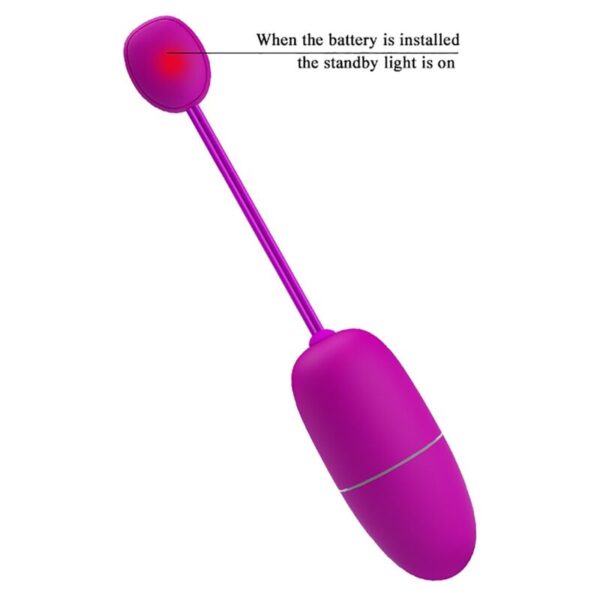 Pretty Love Nymph — Vibrating Egg, Purple — App-Controlled Sex Toys — view 9