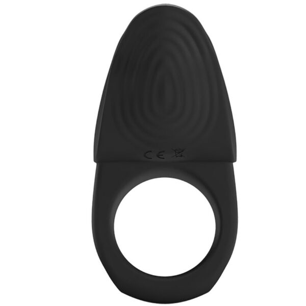 Pretty Love Susanna — Vibrating Cock Ring, Rechargeable, Black — Cock Rings — view 4