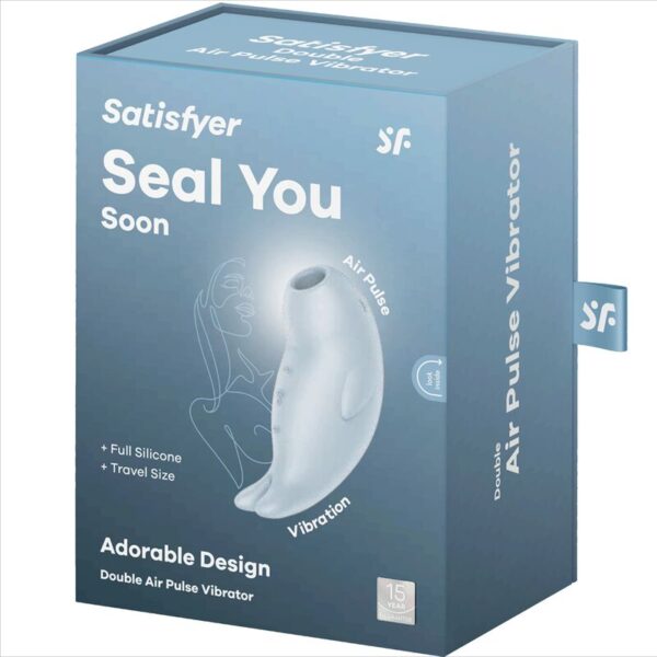 Satisfyer Seal You Soon — Air Pulse Stimulator, Waterproof — Air Pulse Vibrators — view 6