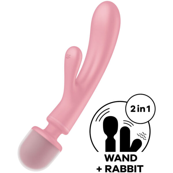 Satisfyer Triple Lover — Rabbit Vibrator, Rechargeable — G-Spot Vibrators — view 7