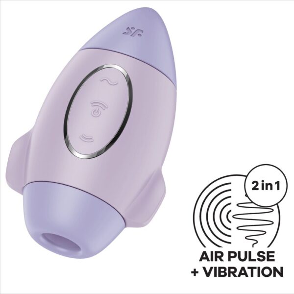 Satisfyer Mission Control — Air Pulse Stimulator, Waterproof — Air Pulse Vibrators — view 4