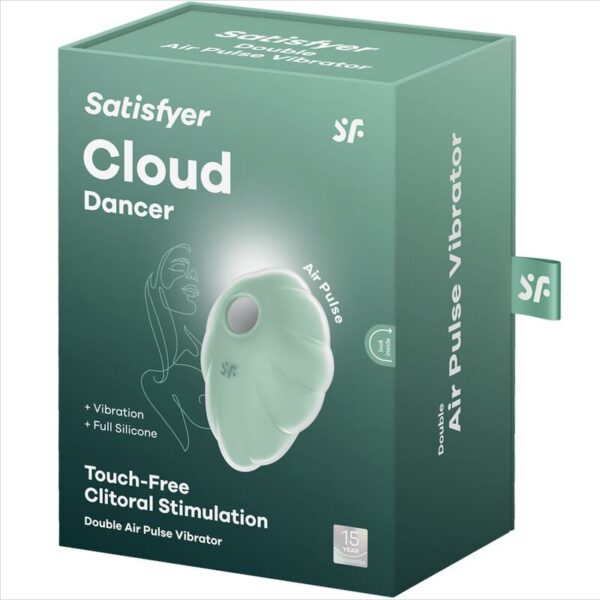 Satisfyer Cloud Dancer — Air Pulse Stimulator, Waterproof — Air Pulse Vibrators — view 5