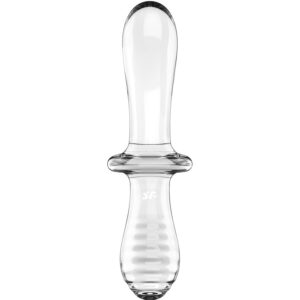 Satisfyer Double Crystal — Double-Ended Dildo, Glass — Dildos — view 4