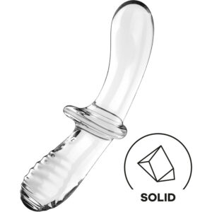 Satisfyer Double Crystal — Double-Ended Dildo, Glass — Dildos