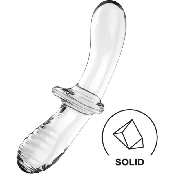 Satisfyer Double Crystal — Double-Ended Dildo, Glass — Dildos