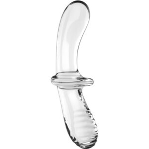 Satisfyer Double Crystal — Double-Ended Dildo, Glass — Dildos — view 3