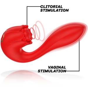 Mia Selena — Clitoral Stimulator, Silicone, Red — Clitoral Stimulators — view 4