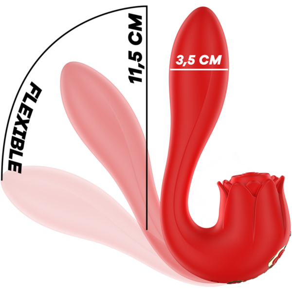 Mia Selena — Clitoral Stimulator, Silicone, Red — Clitoral Stimulators — view 7