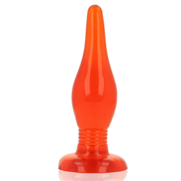 Baile Soft Touch — Butt Plug, Suction Cup, 14.2 cm, Red — Anal