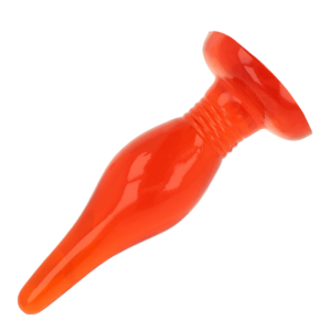Baile Soft Touch — Butt Plug, Suction Cup, 14.2 cm, Red — Anal — view 3