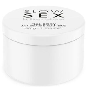 Bijoux Slow Sex Full Body — Massage Candle, 50 g — Massage Candles