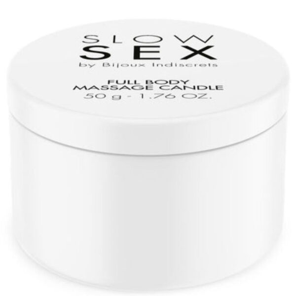 Bijoux Slow Sex Full Body — Massage Candle, 50 g — Massage Candles