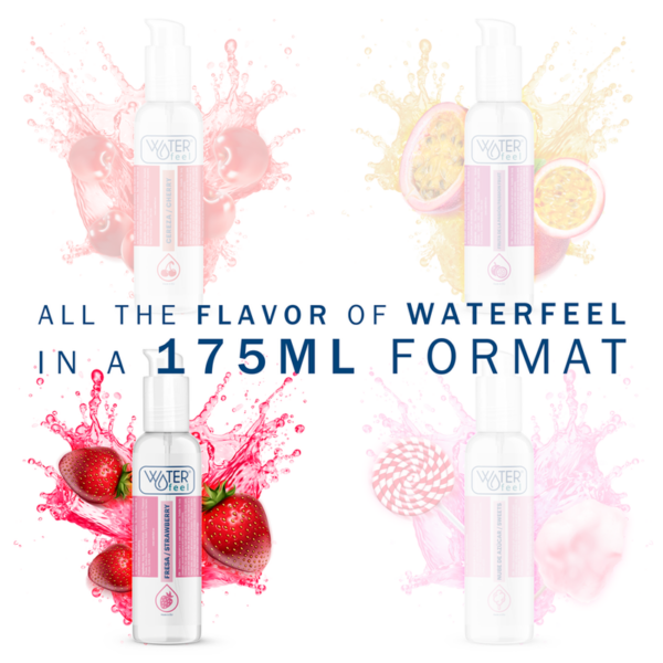 Waterfeel — Flavoured Lubricant, 175 ml, Strawberry — Flavored Lubricants — view 3