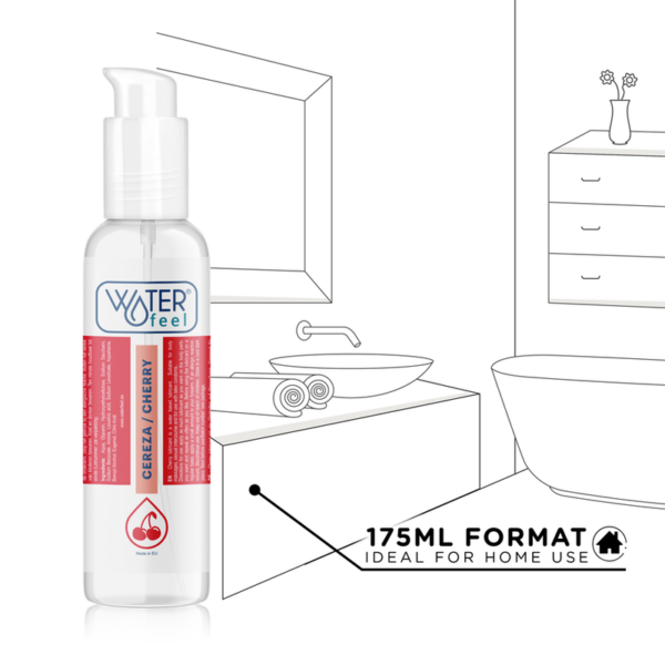Waterfeel — Flavoured Lubricant, 175 ml, Cherry — Flavored Lubricants — view 5