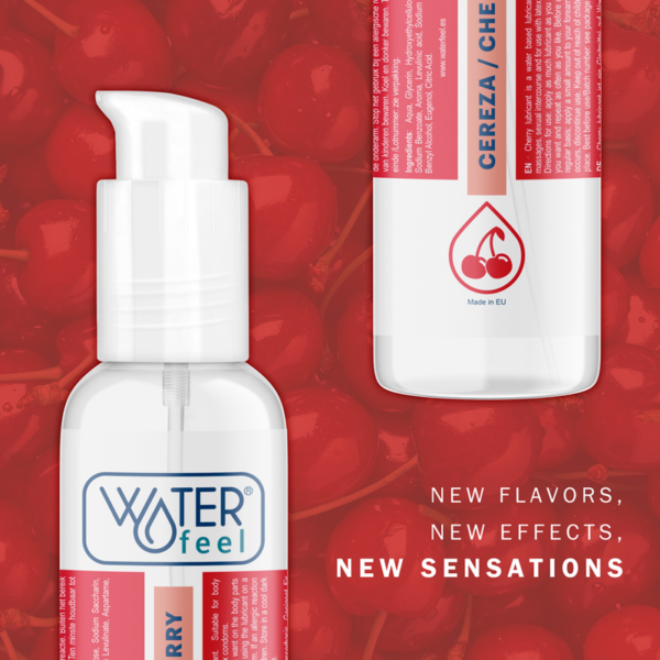 Waterfeel — Flavoured Lubricant, 175 ml, Cherry — Flavored Lubricants — view 6