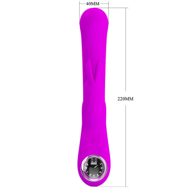Pretty Love Lamar — Rabbit Vibrator, Rechargeable, Violet — Rabbit Vibrators — view 6