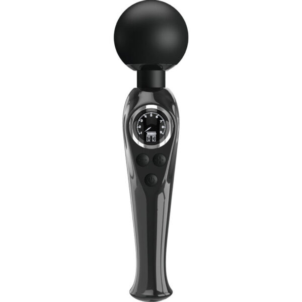 Pretty Love Skyler — Wand Massager, Rechargeable, Black — Vibrators