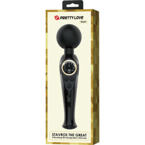 Pretty Love Skyler — Wand Massager, Rechargeable, Black — Vibrators — view 2