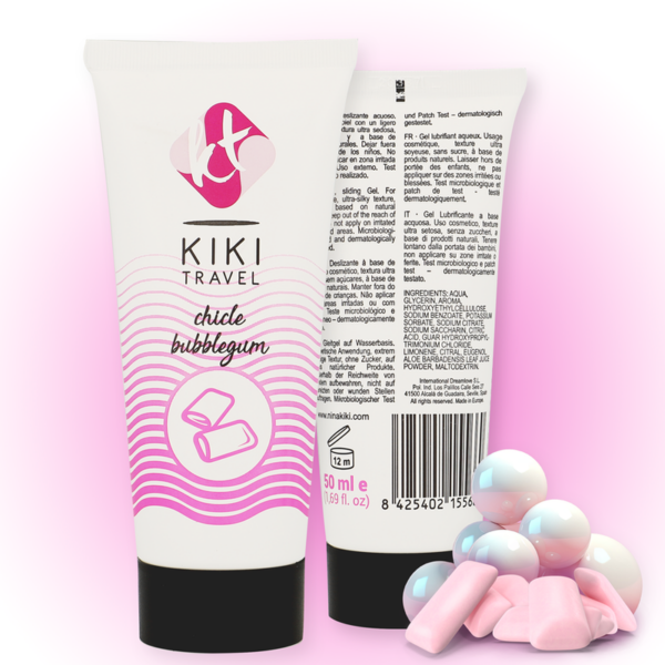 Kikí Travel — Flavoured Lubricant, 50 ml, Bubblegum — Flavored Lubricants — view 4