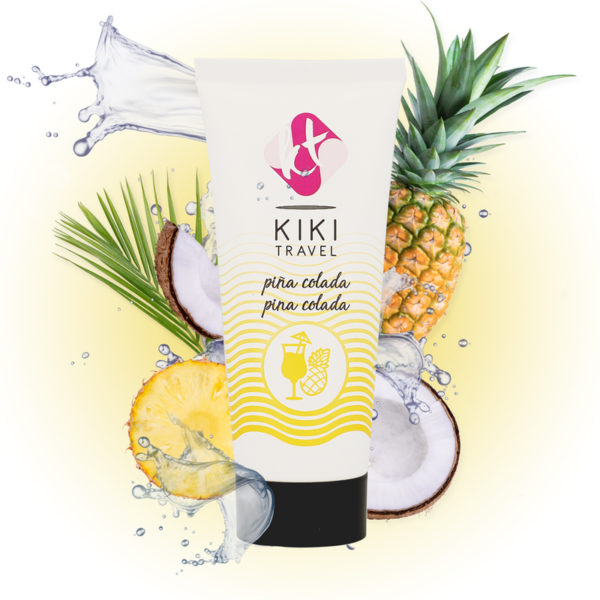 Kikí Travel — Flavoured Lubricant, 50 ml, Piña Colada — Flavored Lubricants