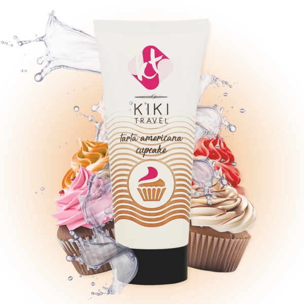 Kikí Travel — Flavoured Lubricant, 50 ml, Cupcake — Flavored Lubricants