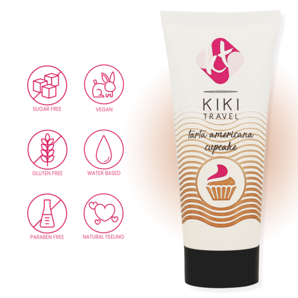 Kikí Travel — Flavoured Lubricant, 50 ml, Cupcake — Flavored Lubricants — view 7