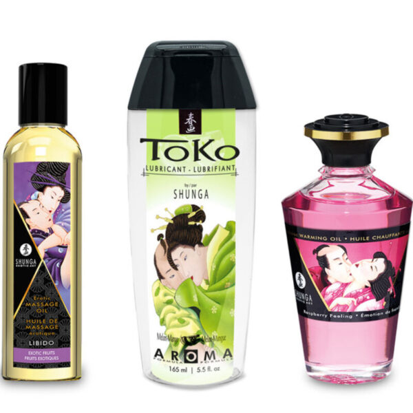 Shunga Fruity Kisses Collection — Gift Set — Massage Kits & Gift Sets — view 5