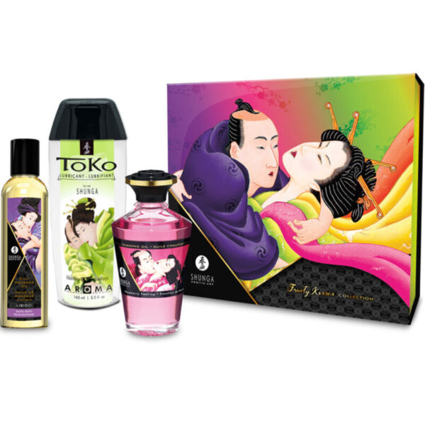 Shunga Fruity Kisses Collection — Gift Set — Massage Kits & Gift Sets