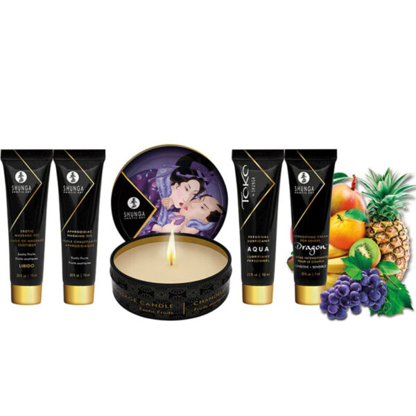 Shunga Secret Geisha Exotic Fruits — Gift Set — Massage Kits & Gift Sets — view 8