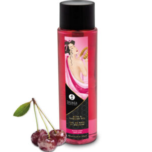 Shunga Frosted Cherry — Shower Gel, Vegan, 370 ml — Bath & Body